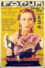 Poster do filme La Dame aux camélias