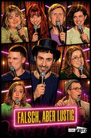 Falsch, aber lustig tv show poster