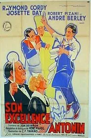 Son excellence Antonin movie poster