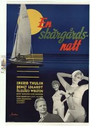 Poster do filme En skärgårdsnatt