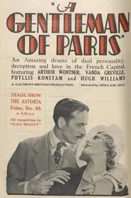 A Gentleman of Paris movie poster