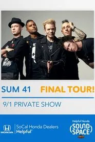 Sum 41 live in the Helpful Honda Sound Space at KROQ, Los Angeles, CA, USA movie poster