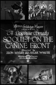 So Quiet on the Canine Front movie poster