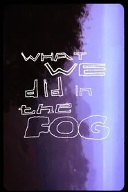 what we did in the fog movie poster