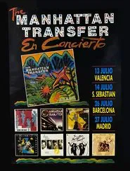The Manhattan Transfer · Velòdrom d'Horta (Barcelona, 1989) movie poster
