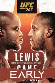 Poster do filme UFC 265: Lewis vs. Gane - Early Prelims