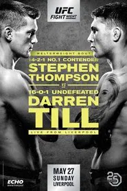 UFC Fight Night 130: Thompson vs. Till movie poster