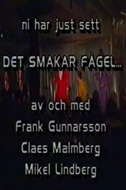 Det smakar fågel movie poster