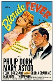 Poster do filme Blonde Fever