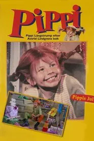 Pippi's Christmas movie poster