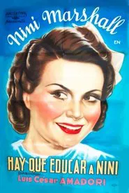 Poster do filme Hay que educar a Niní