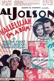 Hallelujah, I'm a Bum movie poster