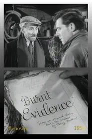 Burnt Evidence movie poster