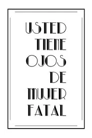 Poster do filme Usted tiene ojos de mujer fatal