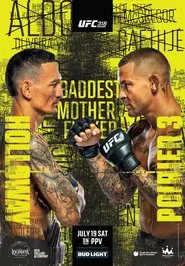 UFC 318: Holloway vs. Poirier 3 movie poster