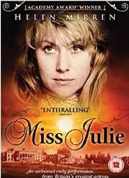Miss Julie movie poster