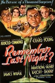 Remember Last Night? movie poster