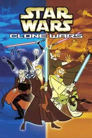 Poster da série Star Wars: Guerras Clônicas