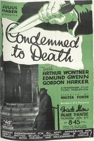 Condemned to Death movie poster