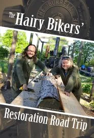 Poster da série The Hairy Bikers' Restoration Road Trip