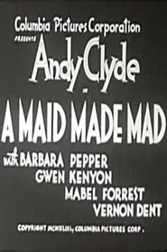 A Maid Made Mad movie poster