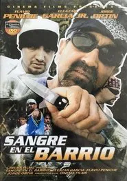 Sangre en el barrio movie poster