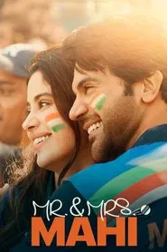 Mr. & Mrs. Mahi movie poster