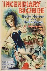 Incendiary Blonde movie poster