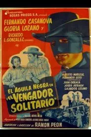 El aguila negra en 'El vengador solitario' movie poster