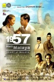 1957 Hati Malaya movie poster