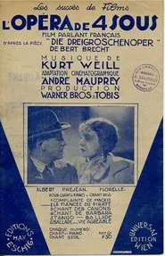 The Threepenny Opera movie poster