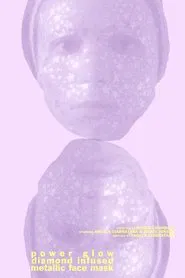 power glow diamond infused metallic face mask movie poster