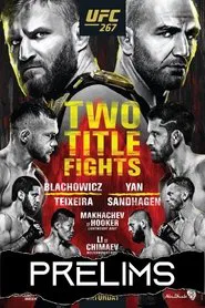 UFC 267: Blachowicz vs. Teixeira - Prelims movie poster