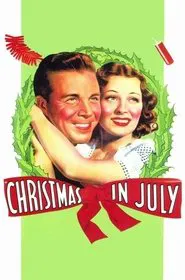 Christmas in July movie poster