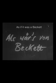 Als wär's von Beckett movie poster