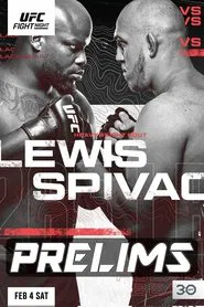 UFC Fight Night 218: Lewis vs. Spivak - Prelims movie poster