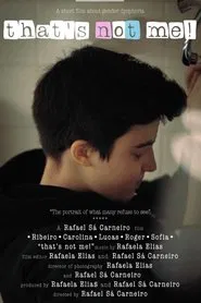 that´s not me! movie poster