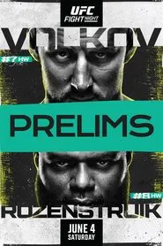 UFC Fight Night 207: Volkov vs. Rozenstruik Prelims movie poster