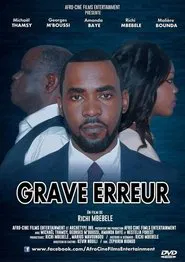 Grave erreur movie poster