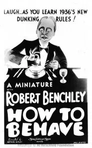 How to Behave movie poster