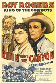 Ridin' Down the Canyon movie poster