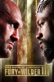Tyson Fury vs. Deontay Wilder III movie poster
