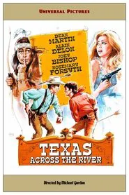 Texas Across the River movie poster
