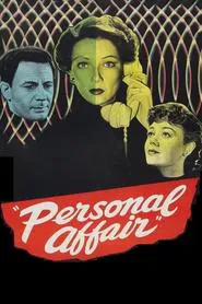 Personal Affair movie poster
