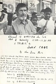 Poster do filme A Tribute to John Cage