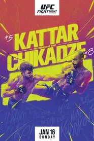 UFC on ESPN 32: Kattar vs. Chikadze movie poster