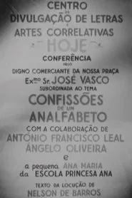Confissões de um Analfabeto movie poster