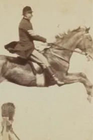 Horse and Rider Jumping Over an Obstacle movie poster