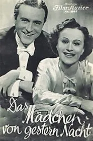 Das Mädchen von gestern Nacht movie poster