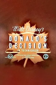 Donald's Decision movie poster